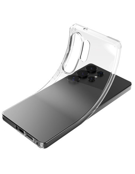 
Silikoninis dėklas, skirtas „Samsung Galaxy S25 Ultra 03“, nude spalvos - skaidrus
