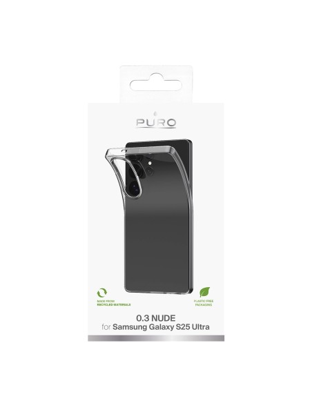 
Silikoninis dėklas, skirtas „Samsung Galaxy S25 Ultra 03“, nude spalvos - skaidrus
