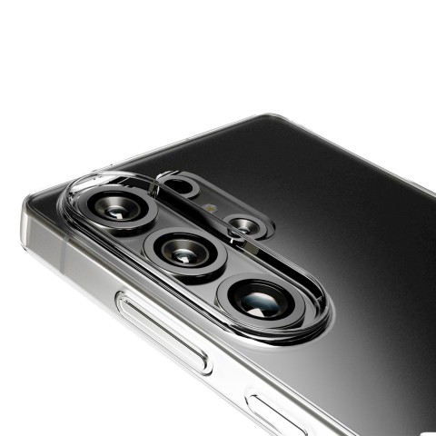 
Silikoninis dėklas, skirtas „Samsung Galaxy S25 Ultra 03“, nude spalvos - skaidrus
