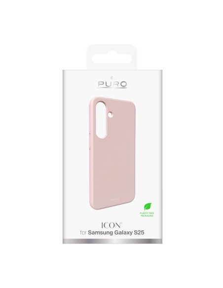 
Silikoninis dėklas, skirtas „Samsung Galaxy S25 Icon“ - rožinis
