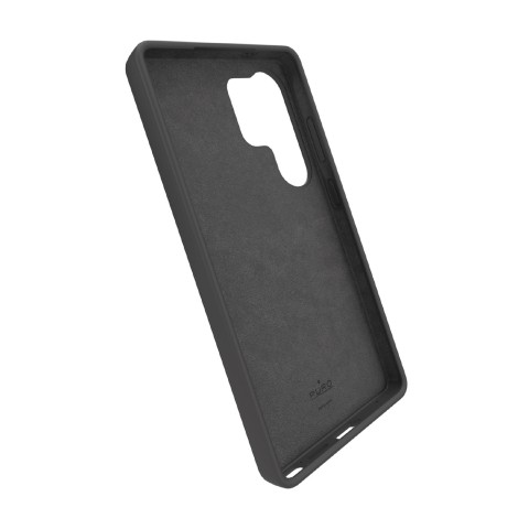 
Silikoninis dėklas, skirtas „Samsung Galaxy S25 Ultra Icon“ - juodas
