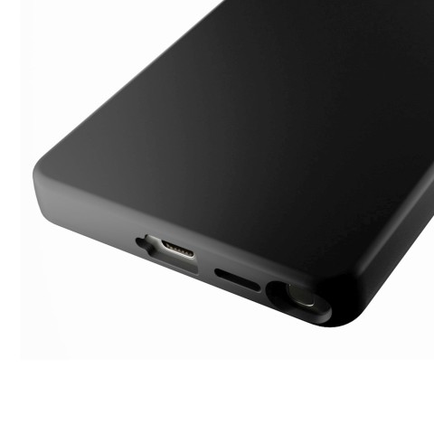 
Silikoninis dėklas, skirtas „Samsung Galaxy S25 Ultra Icon“ - juodas

