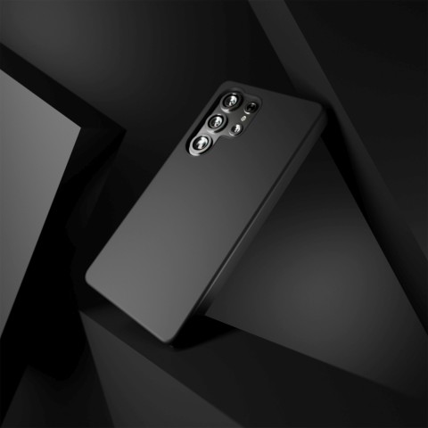 
Silikoninis dėklas, skirtas „Samsung Galaxy S25 Ultra Icon“ - juodas
