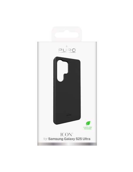 
Silikoninis dėklas, skirtas „Samsung Galaxy S25 Ultra Icon“ - juodas
