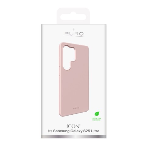
Silikoninis dėklas, skirtas „Samsung Galaxy S25 Ultra Icon“ - rožinis
