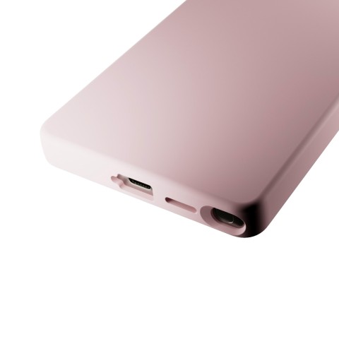 
Silikoninis dėklas, skirtas „Samsung Galaxy S25 Ultra Icon“ - rožinis
