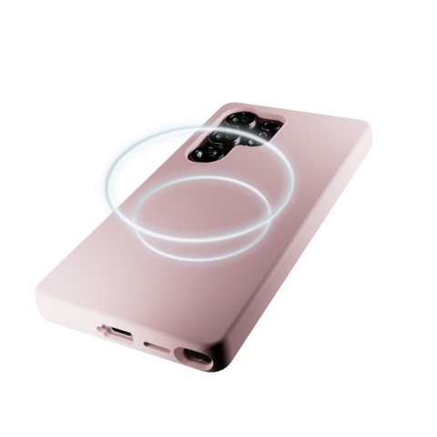 
Silikoninis dėklas, skirtas „Samsung Galaxy S25 Ultra Icon“ - rožinis
