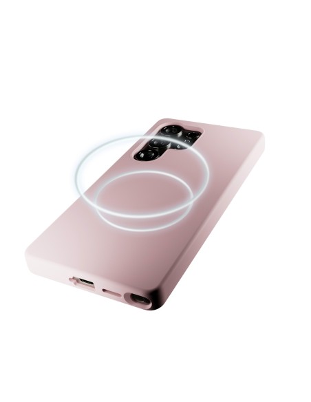 
Silikoninis dėklas, skirtas „Samsung Galaxy S25 Ultra Icon“ - rožinis
