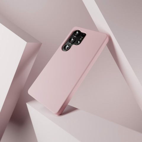
Silikoninis dėklas, skirtas „Samsung Galaxy S25 Ultra Icon“ - rožinis

