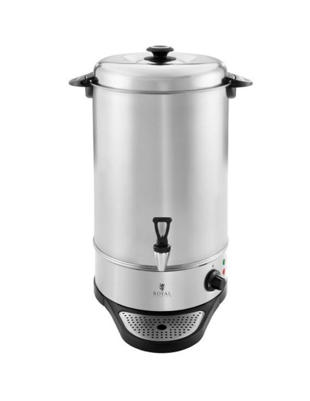 Warnik šildytuvas su lašinamomis grotelėmis karštam vandeniui, nerūdijantis plienas 230V 16L