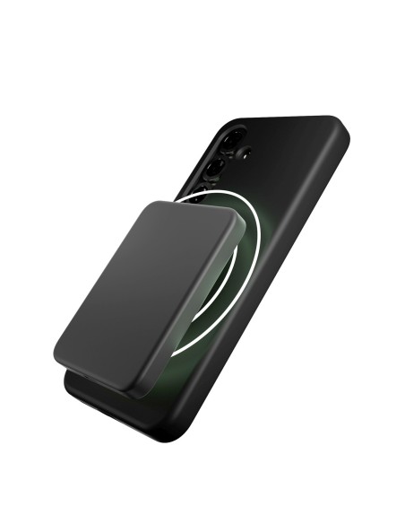 
Silikoninis dėklas, skirtas „Samsung Galaxy S25 Icon Mag MagSafe“ – juodas
