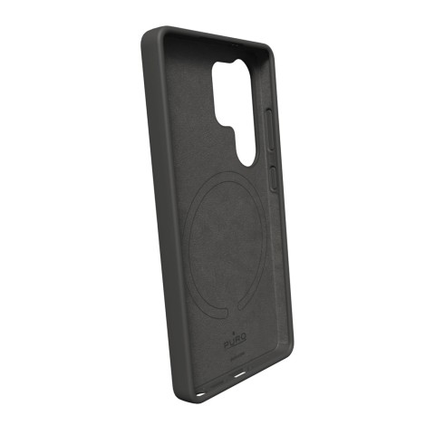 
Silikoninis dėklas, skirtas „Samsung Galaxy S25 Ultra Icon Mag MagSafe“ – juodas
