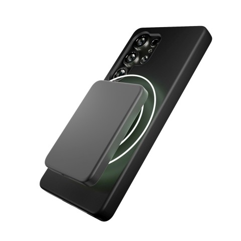 
Silikoninis dėklas, skirtas „Samsung Galaxy S25 Ultra Icon Mag MagSafe“ – juodas
