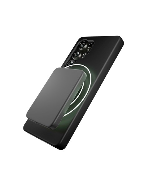 
Silikoninis dėklas, skirtas „Samsung Galaxy S25 Ultra Icon Mag MagSafe“ – juodas
