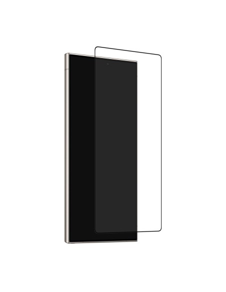 
Grūdintas stiklas, skirtas „Samsung Galaxy S25 Ultra“ su juodu rėmeliu
