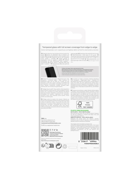 
Grūdintas stiklas, skirtas „Samsung Galaxy S25 Ultra“ su juodu rėmeliu
