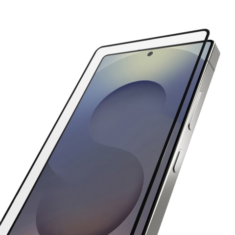 
Grūdintas stiklas, skirtas „Samsung Galaxy S25 Ultra“ su juodu rėmeliu
