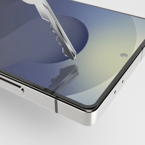 
Grūdintas stiklas, skirtas „Samsung Galaxy S25 Ultra“ su juodu rėmeliu
