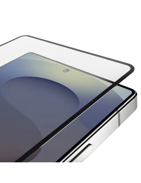 
Grūdintas stiklas, skirtas „Samsung Galaxy S25 Ultra“ su juodu rėmeliu

