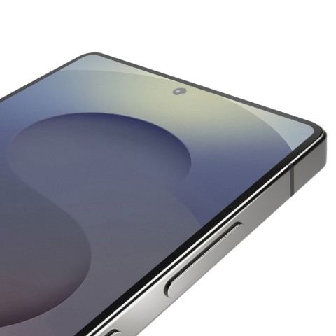 
Grūdintas stiklas, skirtas „Samsung Galaxy S25 Ultra“ su juodu rėmeliu

