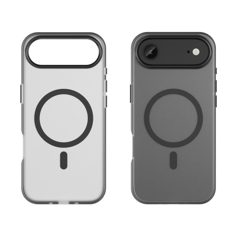 
„iPhone 17 Air“ magnetinis abrazyvinis „MagSafe“ dėklas – matinės juodos spalvos
