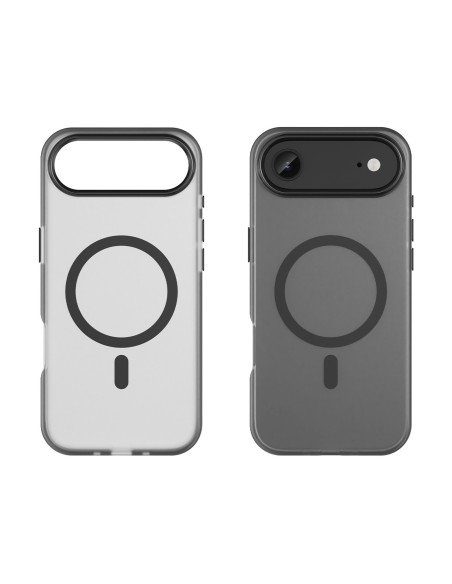 
„iPhone 17 Air“ magnetinis abrazyvinis „MagSafe“ dėklas – matinės juodos spalvos
