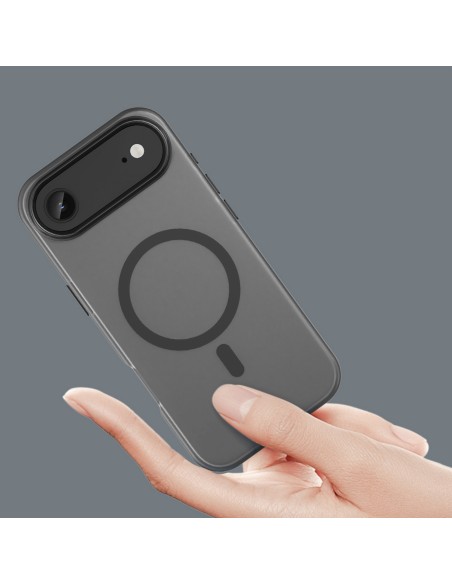 
„iPhone 17 Air“ magnetinis abrazyvinis „MagSafe“ dėklas – matinės juodos spalvos

