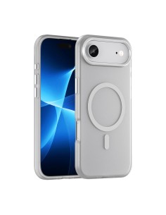 
„iPhone 17 Air“ magnetinis abrazyvinis „MagSafe“ dėklas – matinės baltos spalvos
