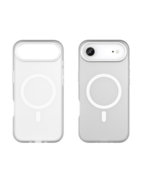 
„iPhone 17 Air“ magnetinis abrazyvinis „MagSafe“ dėklas – matinės baltos spalvos
