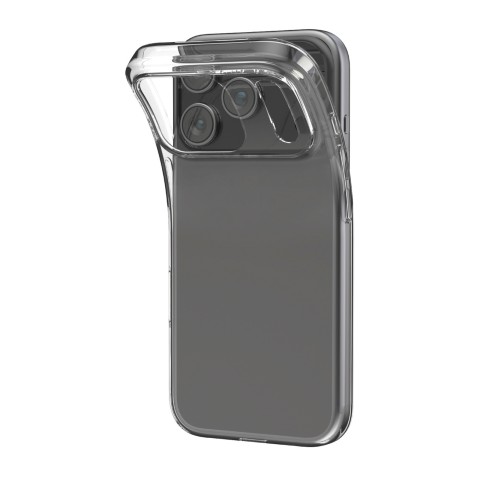 
iPhone 17 Pro 0.3 itin plonas TPU dėklas, kūno spalvos – permatomas
