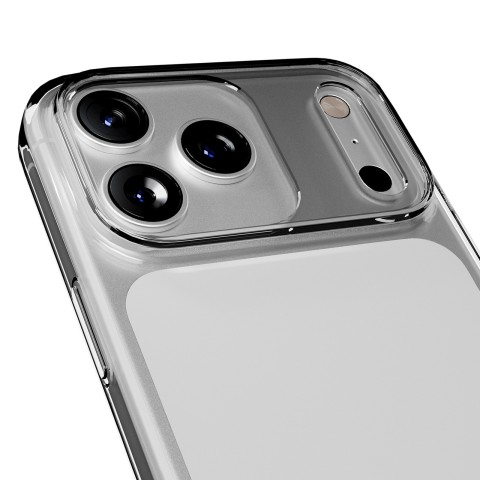 
iPhone 17 Pro 0.3 itin plonas TPU dėklas, kūno spalvos – permatomas
