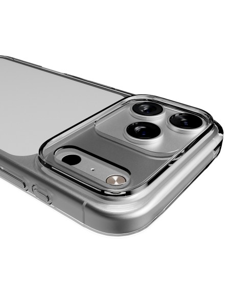 
iPhone 17 Pro 0.3 itin plonas TPU dėklas, kūno spalvos – permatomas
