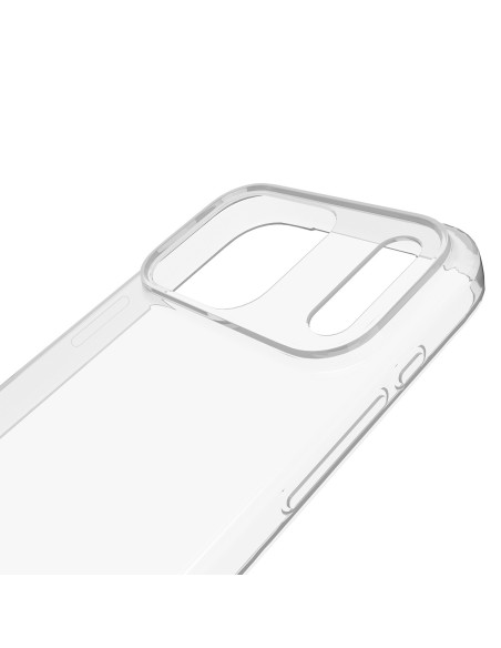 
iPhone 17 Pro 0.3 itin plonas TPU dėklas, kūno spalvos – permatomas
