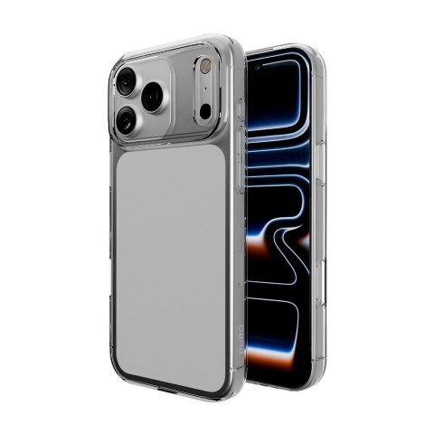 
iPhone 17 Pro 0.3 itin plonas TPU dėklas, kūno spalvos – permatomas
