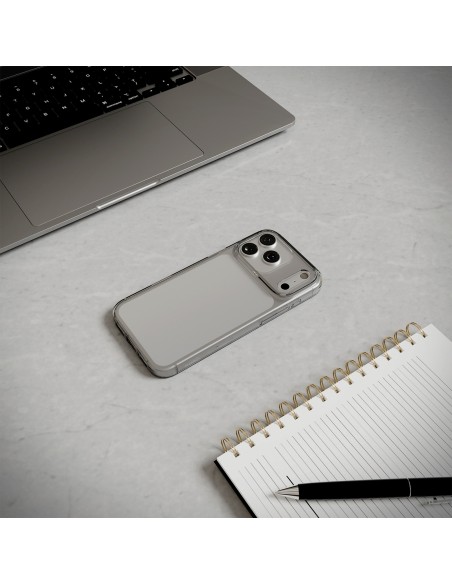 
iPhone 17 Pro 0.3 itin plonas TPU dėklas, kūno spalvos – permatomas
