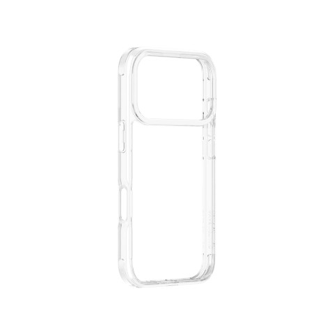 
iPhone 17 Pro Max minimalaus dizaino dėklas – skaidrus
