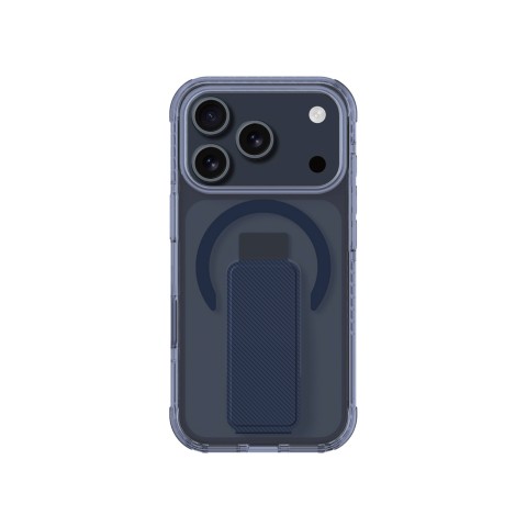 
„iPhone 17 Pro Max Titan Pro“ dėklas su „MagSafe“ laikikliu – mėlynas
