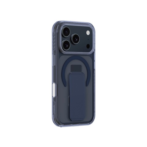 
„iPhone 17 Pro Max Titan Pro“ dėklas su „MagSafe“ laikikliu – mėlynas
