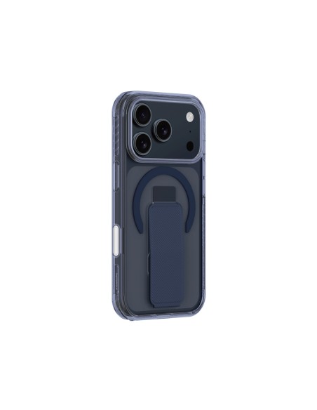
„iPhone 17 Pro Max Titan Pro“ dėklas su „MagSafe“ laikikliu – mėlynas
