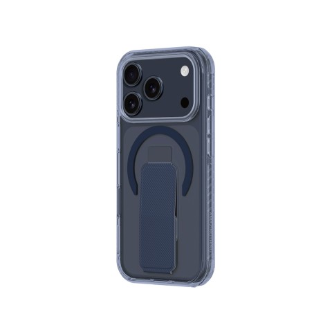 
„iPhone 17 Pro Max Titan Pro“ dėklas su „MagSafe“ laikikliu – mėlynas
