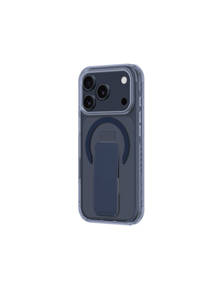 
„iPhone 17 Pro Max Titan Pro“ dėklas su „MagSafe“ laikikliu – mėlynas
