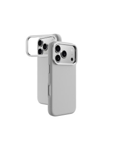 
„iPhone 17 Pro Max Glamour“ dėklas su stovu – pilkas
