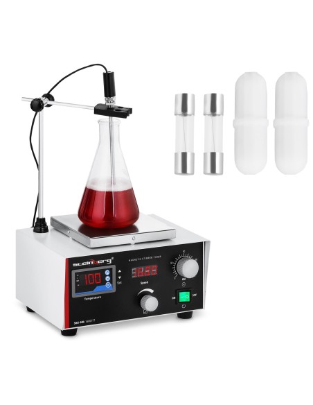 Laboratorinė magnetinė maišyklė 100C laikmatis + maišyklės Laboratorinė magnetinė maišyklė 100C laikmatis + maišyklės