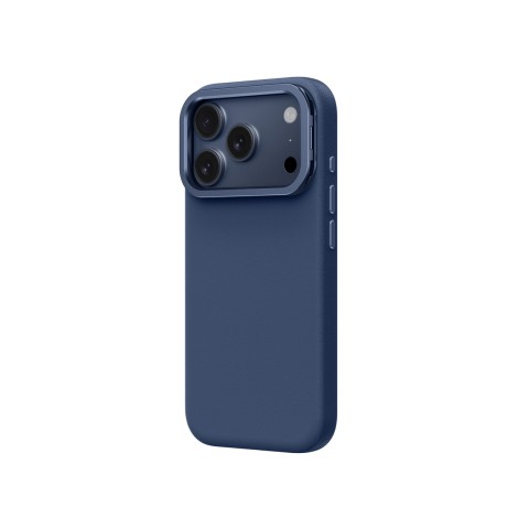 
„iPhone 17 Pro Max Glamour“ dėklas su stovu – mėlynas

