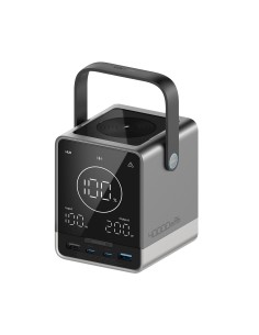 
Belaidžio įkrovimo išorinė baterija (40000mAh, USB-C, USB-A, 300W) – juoda
