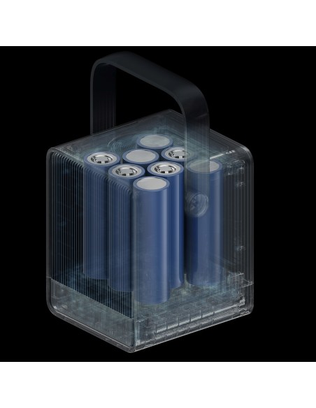 
Belaidžio įkrovimo išorinė baterija (40000mAh, USB-C, USB-A, 300W) – juoda
