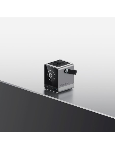 
Belaidžio įkrovimo išorinė baterija (40000mAh, USB-C, USB-A, 300W) – juoda
