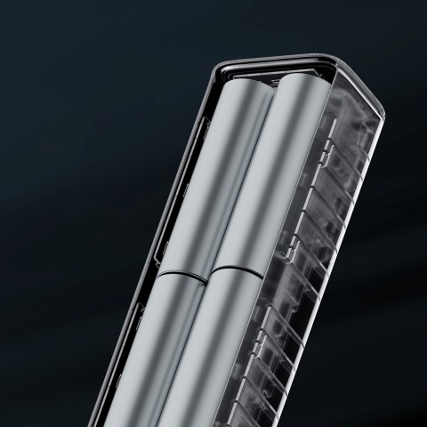 
Nešiojamoji baterija 10000mAh USB-C USB-A 150W - pilka
