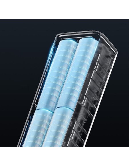 
Nešiojamoji baterija 10000mAh USB-C USB-A 150W - juoda
