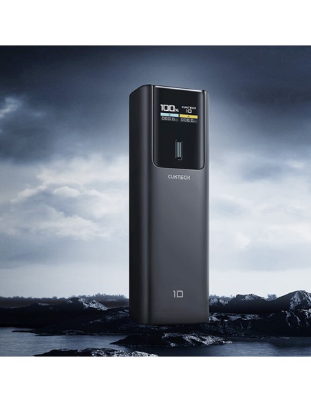 
Nešiojamoji baterija 10000mAh USB-C USB-A 150W - juoda
